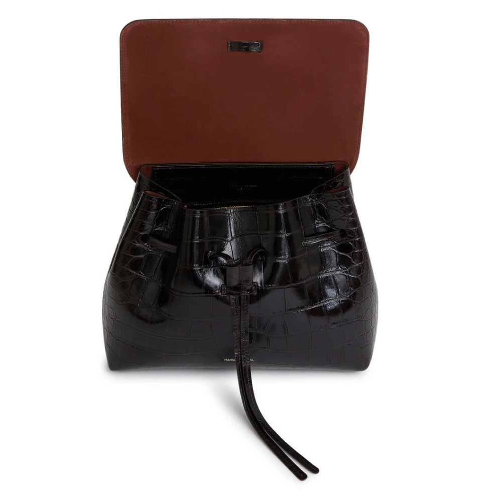 Mansur Gavriel crocodile-embossed leather bag - Picture 4 of 6